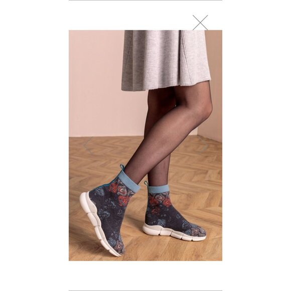 Ivko Wool Stretch Sock Style Sneaker Womens Size 36 - Picture 1 of 11